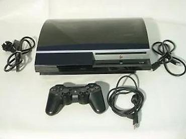 PS3 (Sony PlayStation 3): PS3 sa naslova. Konzola je u odličnom radnom i korektnom fizičkom — 9
