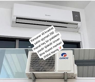 işlənmiş kandisanerlər: Kansaner 45 kvadrat satılır qiyməti 250 manat heç bir prablemi yoxdir — 1