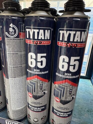 резины для пола: Баллон профессиональной монтажной пены Tytan 65. Пена предназначена