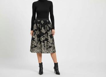 spódnice w kształcie litery a midi: H&M, Women`s skirt, size S