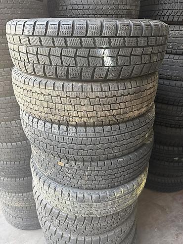 Шины и диски: Шины 155 / 65 / R 13, Зима, Б/у, Легковые, Япония, Dunlop — 1