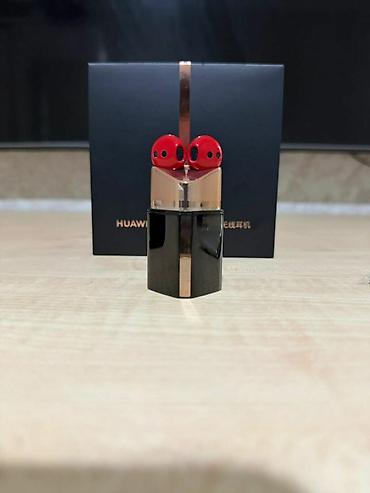 bultuzlu qulaqcıq: İşlənmiş Simsiz (Bluetooth) Qulaqcıqlar, Huawei, rəng - Qırmızı — 2