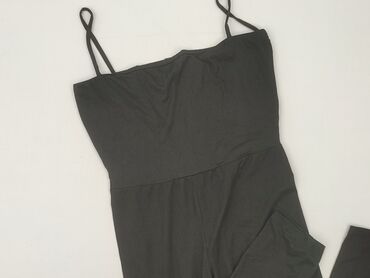 biale buty do czarnych rajstop: Fashion Nova, Women`s overall, size L (EU 40)