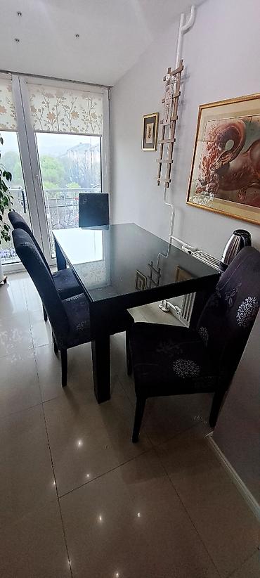 ormar police: Polovan - Trpezariski sto 120x80+40cm razvlačenje sastrane uz sto ide — 1