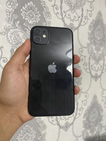 меняю телефон: IPhone 11, Новый, 128 ГБ, Черный, Зарядное устройство, Защитное стекло, Чехол, 74 %
