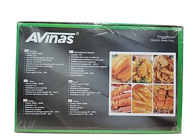 fritozlar: Fritür Avinas 14L - 14L 2800W - 129.99AZN . Təsviri: Avinas AV-668Y — 2