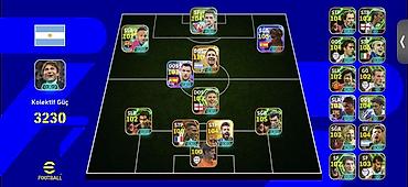 fire fire hesabları: EFootball oyunu üçün güclü hesab/squad satılır — 1