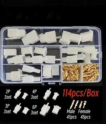 auto audio oprema: KONEKTORI ZA AUTOMOBILE - SET KONEKTORA 114 DELOVA | Set konektora — 4
