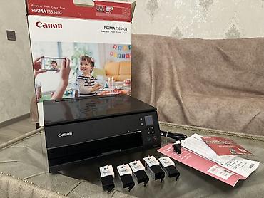 принтер памперс: Yeni Canon PIXMA TS6340a (Çoxfunksiyalı Printer/Skanner/Kseroks) – — 1
