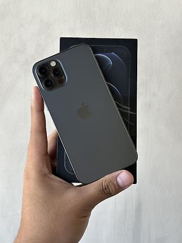 айфон 6 бу: IPhone 12 Pro, Б/у, 128 ГБ, Matte Space Gray, Чехол, 73 % — 1