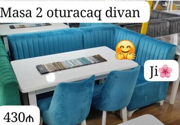 quxna divan: Künc divan və masa desti yeni