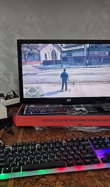Настольные ПК и комплектующие: Oyun və gündəlik istifadə üçün masaüstü kompüter seti Tərkib: - — 2