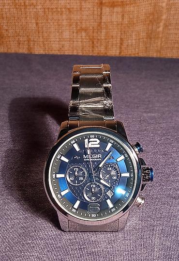 Ručni satovi: Nov ručni sat od nerdjajućeg čelika. Ima funkcionalne hronografe — 2