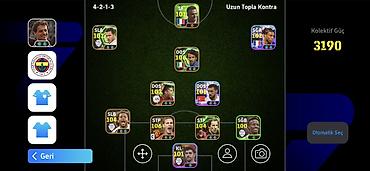 oyuncu rolu: EFootball oyun hesabı – yüksək reytinqli ulduz kolleksiyası - Oyun — 2