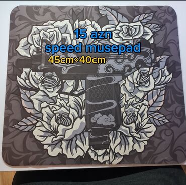 Planşetlər: Bu sürətli oyun üçün hazırlanmış mousepad 45 sm x 40 sm
