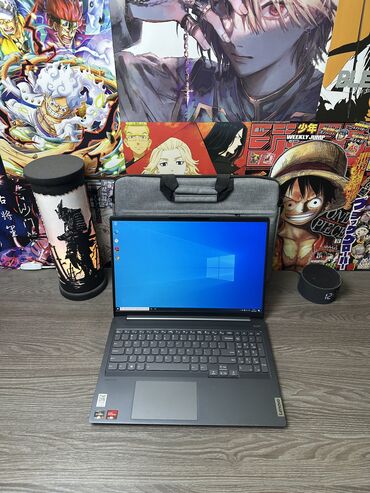 ноутбук на запчасти: Ноутбук, Lenovo, 16 ГБ ОЭТ, AMD Ryzen 7, 15.6 ", Колдонулган, Татаал эмес тапшырмалар үчүн, эс тутум SSD