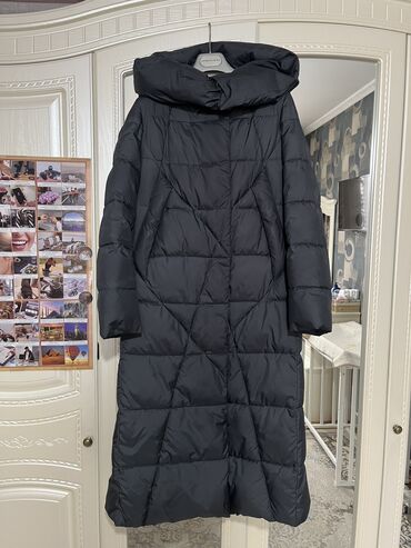 длинная зимняя куртка: Пуховик, Длинная модель, S (EU 36)