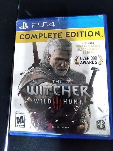dark project one: Игра для PS4 — The Witcher 3: Wild Hunt — Complete Edition (диск — 1