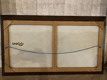 Декор и интерьер: Məhsul: Orijinal yağlı boya tablo – təbiət mənzərəsi Təsvir: - Kətan — 2
