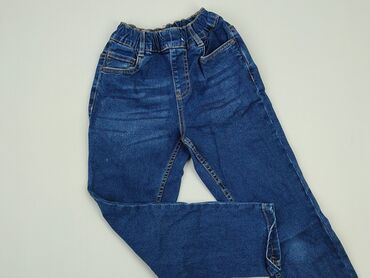 jeansy z wysokim stanem allegro: Spodnie jeansowe, Cool Club, 10 lat, 134/140, stan - Bardzo dobry
