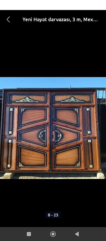 Həyət darvazaları: Dəmir Həyət darvazası, Avtomatik, Qapı ilə, Kredit yoxdur -da lalafo.az — 20 Həyət darvazaları: Dəmir Həyət darvazası, Avtomatik, Qapı ilə, Kredit yoxdur — 20