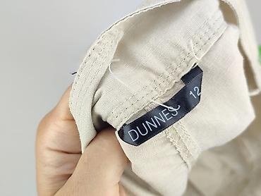 lniana: Dunnes, Spodnie 3/4 damskie, rozmiar M — 4