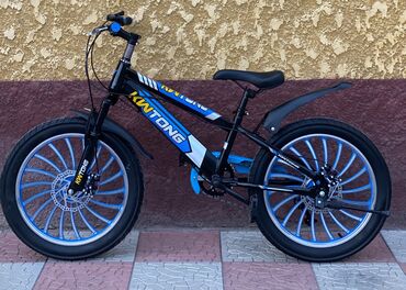 детские скоростные велики: В продаже новый велосипед на титана диски размер колеса 20-й