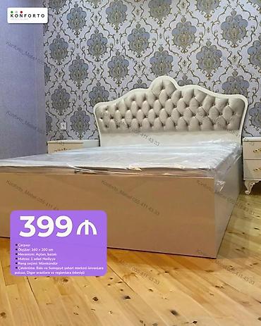 KONFORTO – Çarpayı - Ölçü: 160 x 200 sm - Mexanizm: açılan, bazalı -