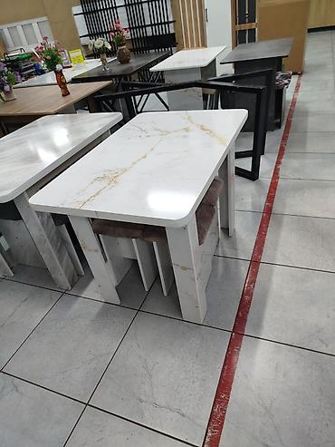 Кухонные столы и стулья: Кухонный стол и стул, Новый — 4