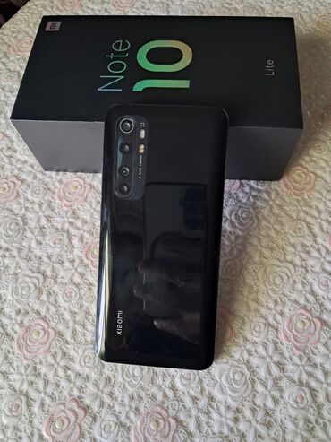 Xiaomi: Xiaomi Mi 10i 5G, 128 GB, rəng - Qara, 
 Zəmanət, Barmaq izi, Face ID