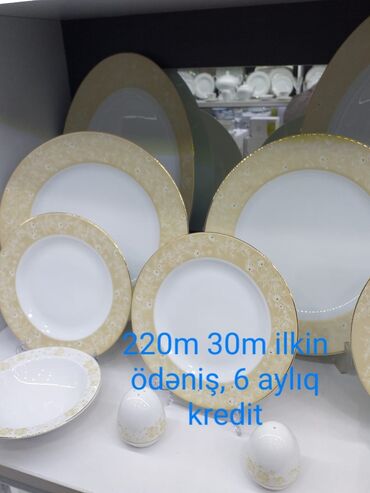 Nahar dəstləri və servizlər: Nahar dəsti, rəng - Ağ — 10