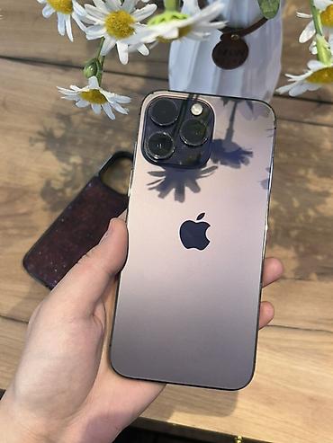 mikro nausnik satilir: IPhone 14 Pro Max, 128 GB, Deep Purple, Face ID — 1
