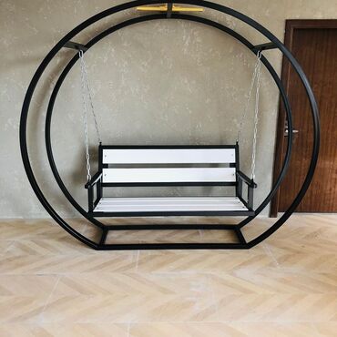 Sifarişlə bağ yelləncəkləri: Metal EN MMC olaraq istədiyiniz forma və ölçüde demir işlerinin — 4