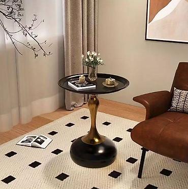 Stolovi: Moderan pomoćni/klub stočić – skulpturalni dizajn - Dizajn: savremena — 4