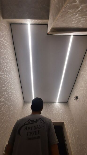 Натяжной потолок: Натяжной потолок Глянцевое, Матовое, 3D потолки Монтаж, Гарантия, Демонтаж — 10