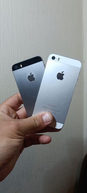 iphone x плата: IPhone 5s, 32 GB, Gümüşü, Barmaq izi