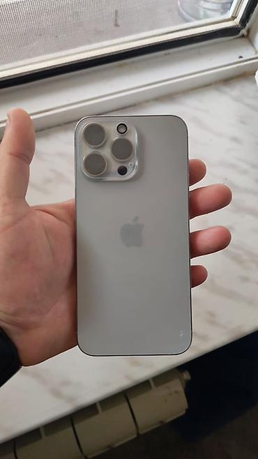 Apple iPhone: IPhone 15 Pro Max, 512 GB, Natural Titanium, Simsiz şarj, Face ID, Sənədlərlə — 6