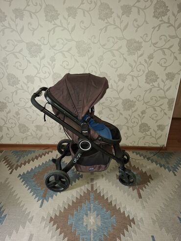 stokke люлька: Балдар арабасы, түсү - Көгүлтүр, Колдонулган