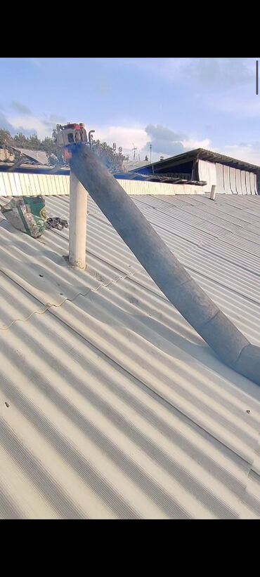 калсо септик: Дымоход/вентиляционная труба для крыши из профнастила/шифера. -