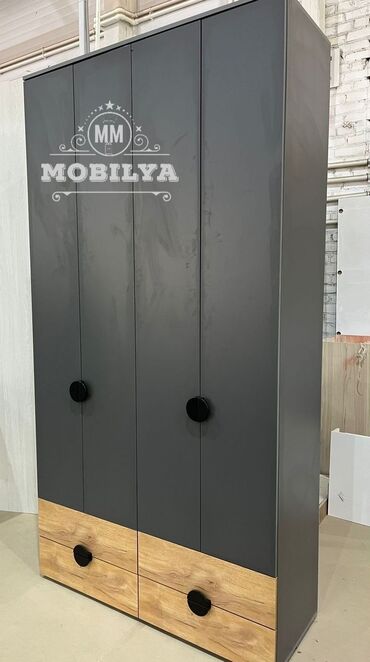 paltar dolabi modelleri: Гардеробный шкаф, Новый, 4 двери, Распашной, Прямой шкаф, Азербайджан