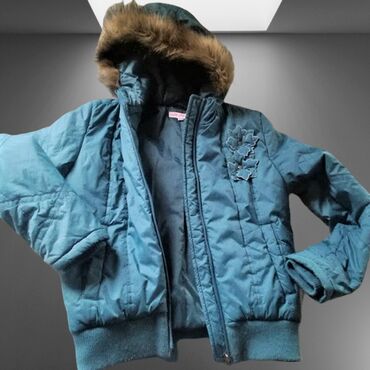 brušena koža jakna: Puffer jacket, 140-146