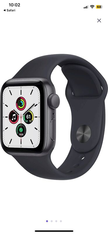 apple watch 8 ultra: Б/у, Смарт часы, Apple, Сенсорный экран, цвет - Черный