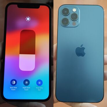 iphone 8 telefon: IPhone 12 Pro, 128 GB, Pacific Blue, Zəmanət