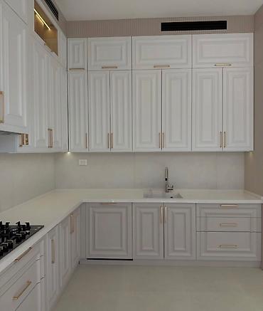 silver kitchen: Кухонный набор на заказ, МДФ, По договорённости — 3