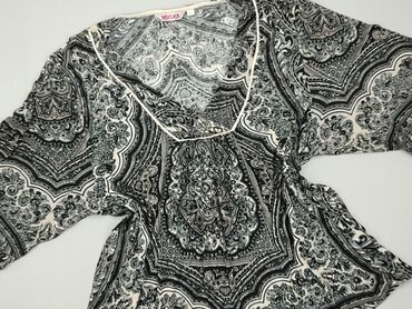 czarne bluzki z wiskozy: Blouse, L (EU 40), condition - Good