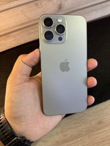 айфон 11 pro цена бишкек: IPhone 15 Pro Max, Колдонулган, 1 ТБ, Natural Titanium, Заряддоочу түзүлүш, Каптама, Коргоочу айнек, 97 %