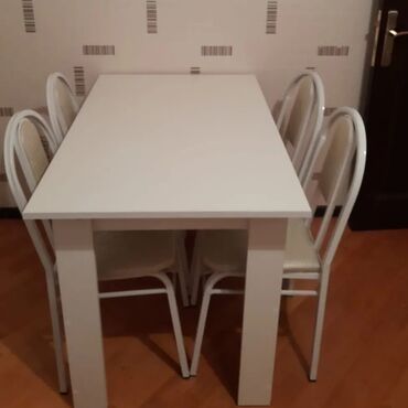 Sifarişlə masa və oturacaq dəstləri: Stol stul desti var. Fabrikdən birbaşa satiş. Modellər coxdur Rəng — 13