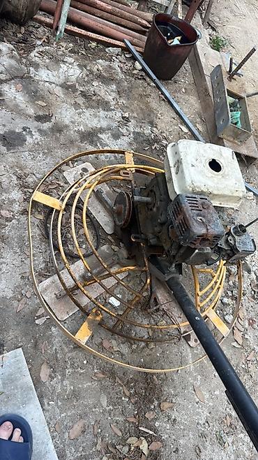 Alətlər: Benzin mühərrikli beton səthi hamarlayıcı (helikopter tipli mala) - — 3