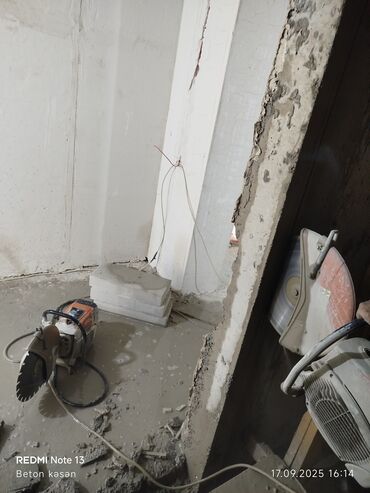 Beton işləri: Beton kəsmə beton deşmə xidməti Karot - HILTI DD 200 / 350 ilə 25 ° — 14