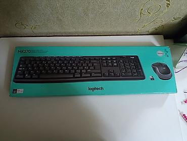 Logitech MK270 simsiz klaviatura və siçan dəsti - Tam ölçülü